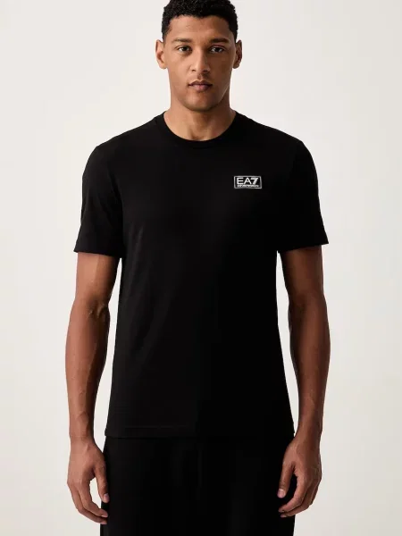 Emporio Armani tricou pentru bărbați din negru