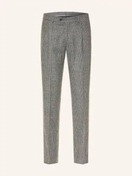 Dressler Oblekové Kalhoty Jaden Regular Fit Z Flanelu weiss