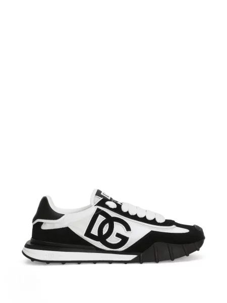 Sneakerși Dolce & Gabbana cu autograf alb