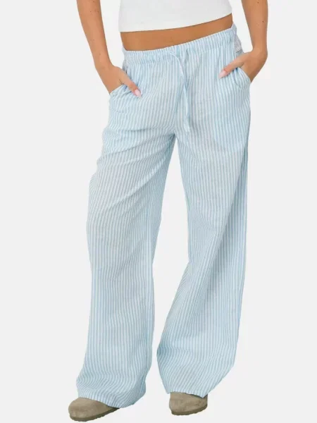 It's May Pantaloni Cara albastru