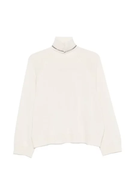Pulover Brunello Cucinelli gri