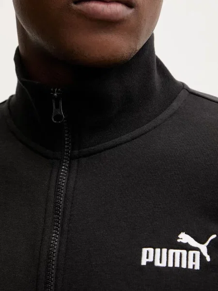 PUMA Tréning dzseki Essentials No. 1 / fehér fekete