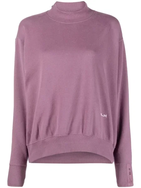 Pulover Rlx Ralph Lauren cu broderie violet
