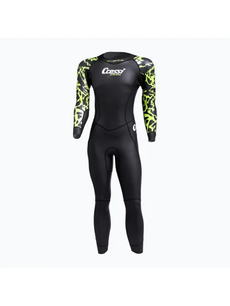 Costum de scufundări pentru bărbați Cressi Kuwae 2 mm negru-verde negru
