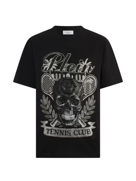 Tricou Philipp Plein tenis negru