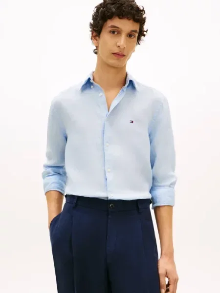 Tommy Hilfiger De in cămașă albastru
