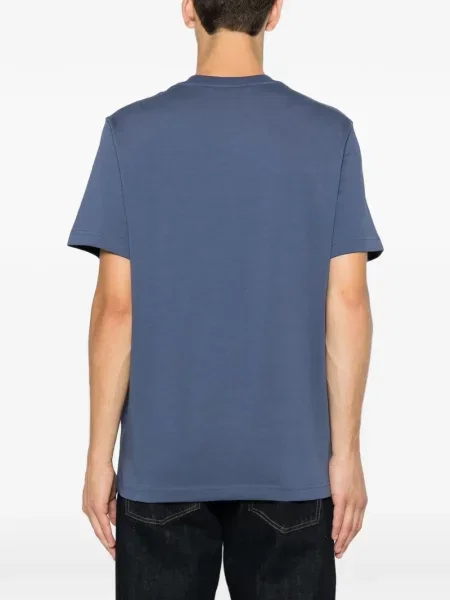 Tricou Moncler cu imagine albastru