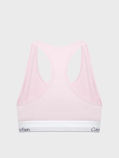 Топ Calvin Klein без подкладки розовый