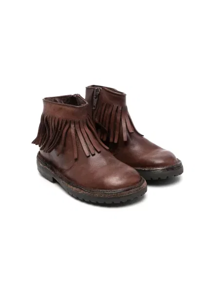 Buty do kostki dziecięce Pèpè brązowe