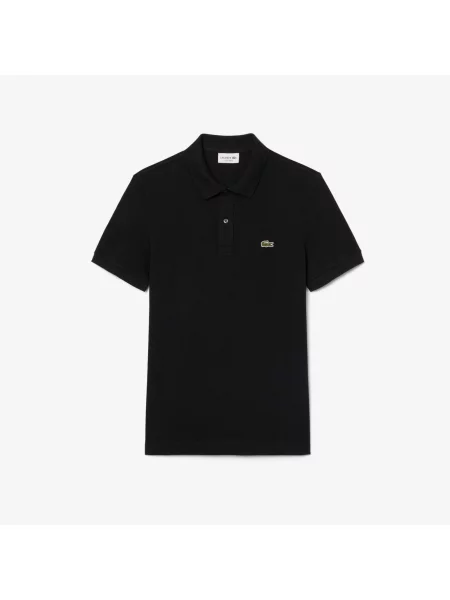 Поло Lacoste черное