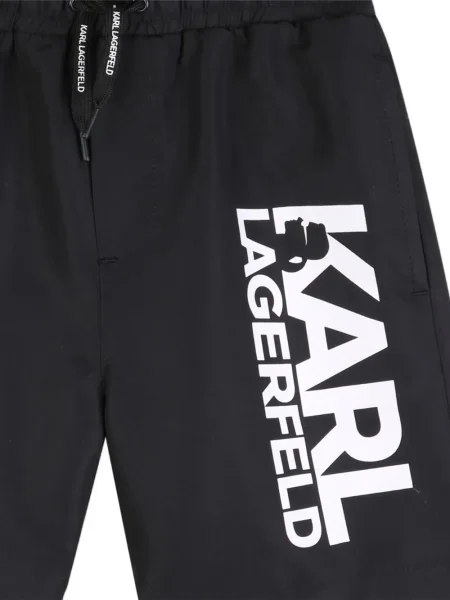 Kąpielówki dziecięce Karl Lagerfeld czarne