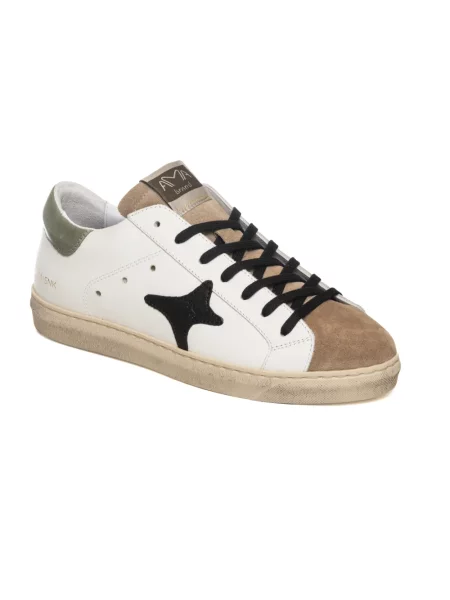 Sneakersy Ama Brand skórzane