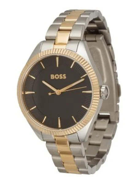 BOSS Black Ceas analogic Sage auriu argintiu negru