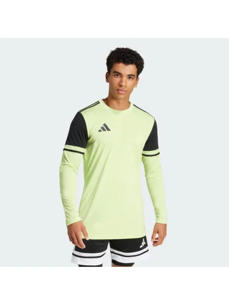 Tričko s dlouhým rukávem Adidas černé