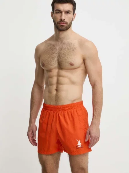 Плувни шорти Helly Hansen оранжево