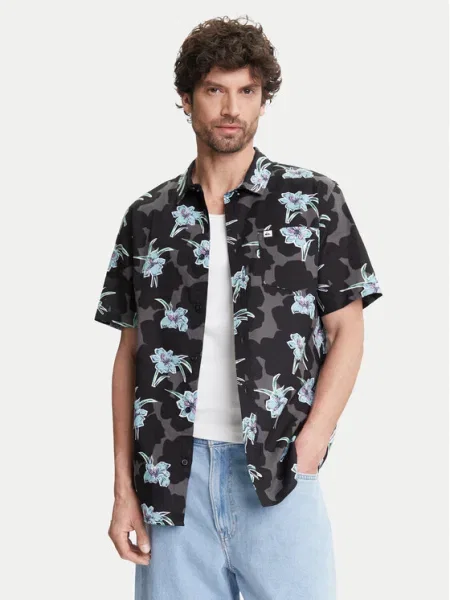 Quiksilver Риза Apero Classic Ss черен