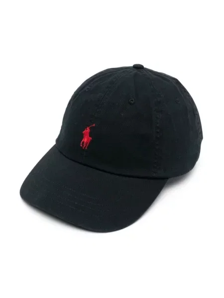 Czapka z daszkiem Polo Ralph Lauren klasyczna czarna