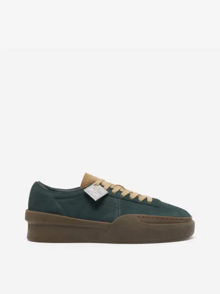 Шкіряні Кросівки Lacoste зелений