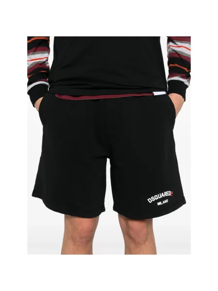 Szorty Dsquared2 czarne
