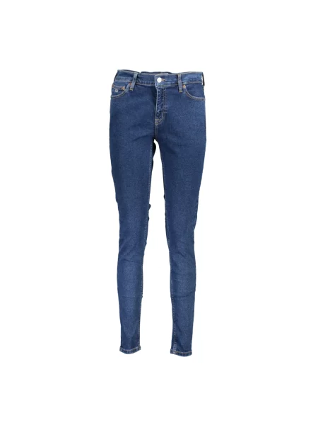 Jeansy skinny Tommy Hilfiger Nora niebieskie