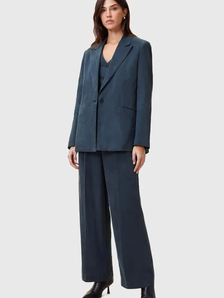 Панталон AllSaints AVERIE тъмносиньо