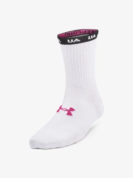 Чорапи Under Armour Essential 3 чифта бяло