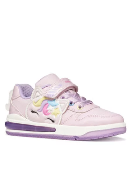 Sneakersy Geox růžové