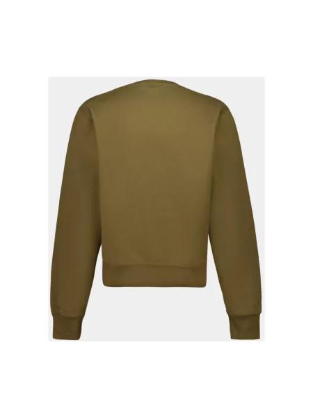 Haftowana bluza Saint Laurent zielona