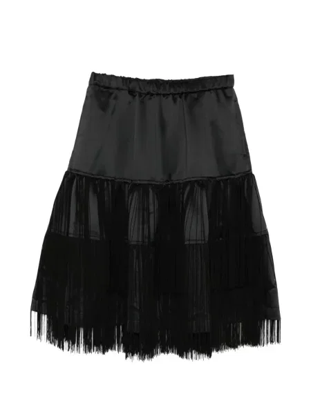 Szoknya Comme Des Garçons Black rojtokkal fekete