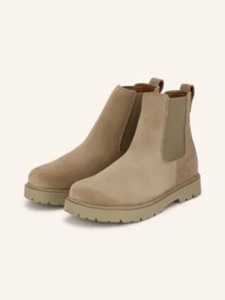 Birkenstock Sztyblety Highwood Slip On Mid beige beżowe
