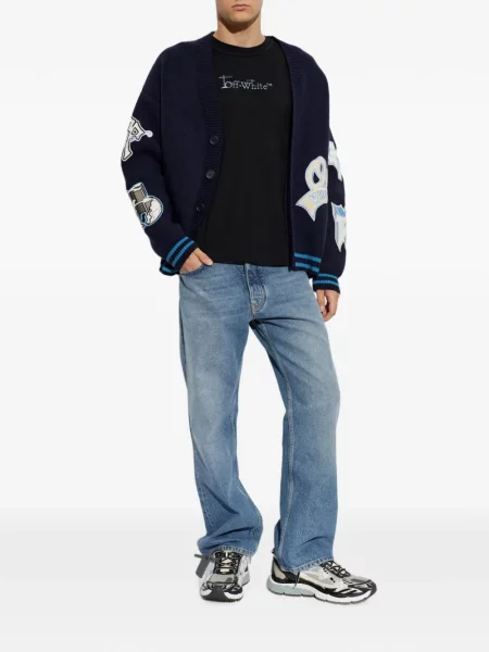 Tricou Off-white cu imagine alb