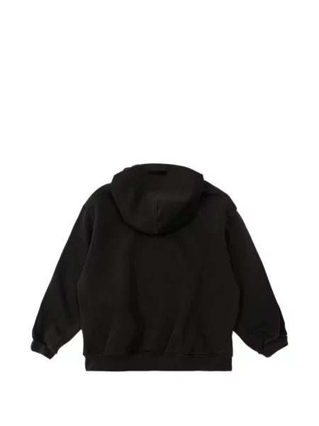 Dětska mikina s kapucí Fear Of God Essentials černá
