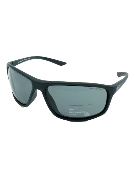 Ochelari de soare Nike cu cordon din jerseu cu imprimeu abstract gri