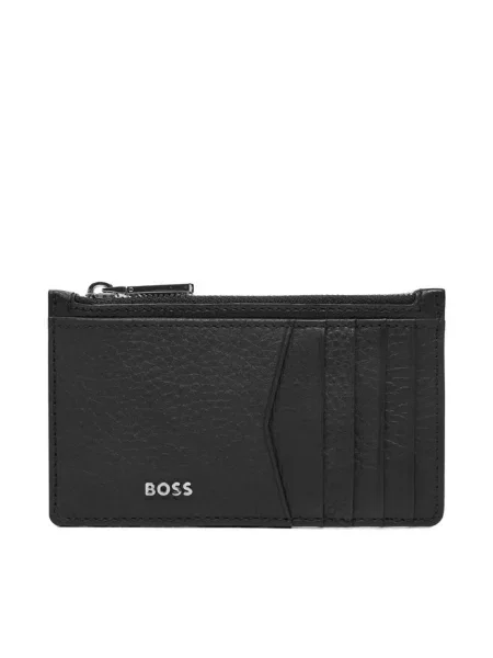 Etui na karty kredytowe BOSS czarny