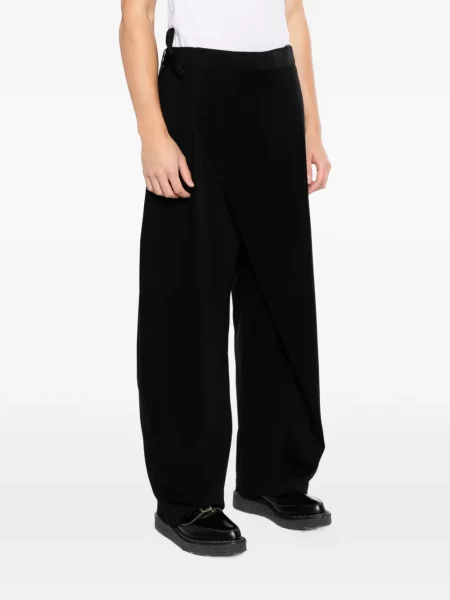 Șnur de strângere pantaloni Croquis conici negru
