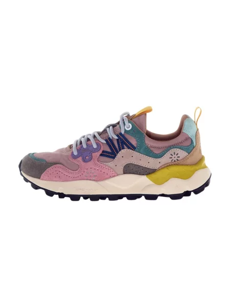 Sneakersy Flower Mountain w kwiatki różowe