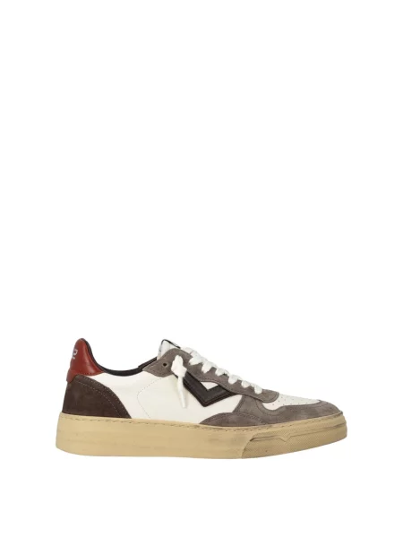 Sneakersy 4b12 skórzane
