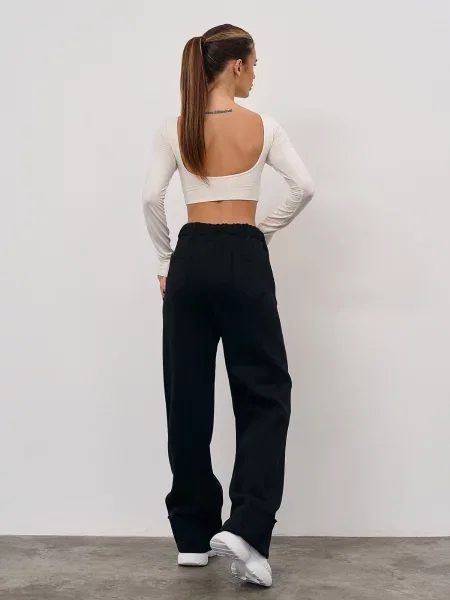 Спортивные штаны Issa Plus черные