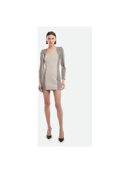 Mała mały sukienka maxi Patrizia Pepe beżowa