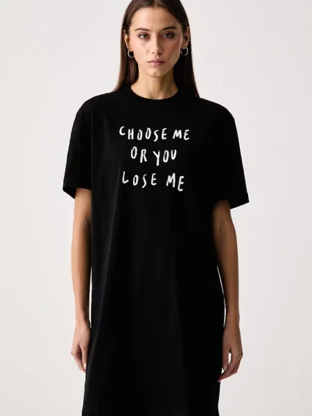 Karl Lagerfeld Jeans rochie din x Pietro Terzini negru