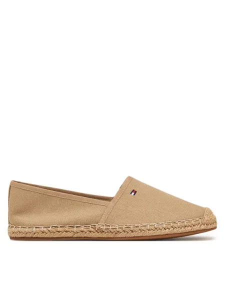 Tommy Hilfiger Espadrilės Flag Canvas Espadrille ruda