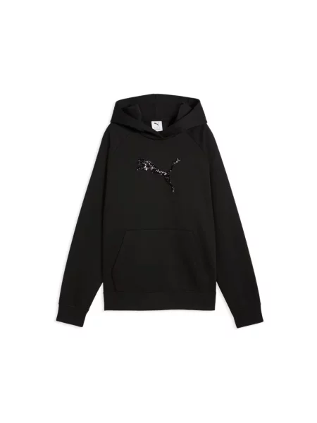 Geacă Puma cu paiete negru