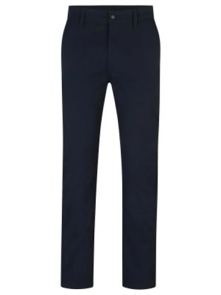BOSS ORANGE Pantaloni Chino | Tapered fit portocaliu