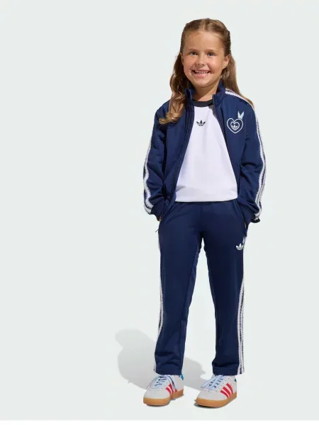 Дитячий Спортивний костюм adidas x Disney перероблений синій