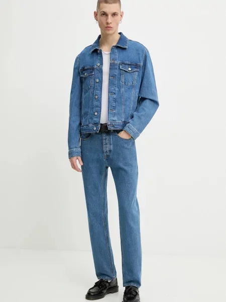 Τζιν μπουφάν Tommy Jeans μπλε