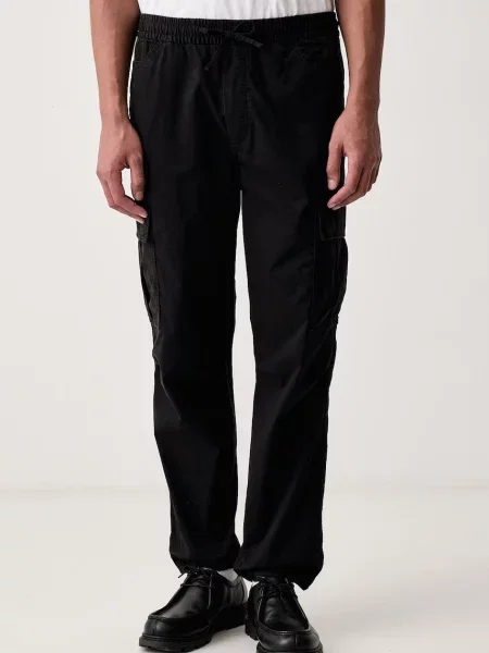 Tommy Jeans pantaloni pentru bărbați din cu negru