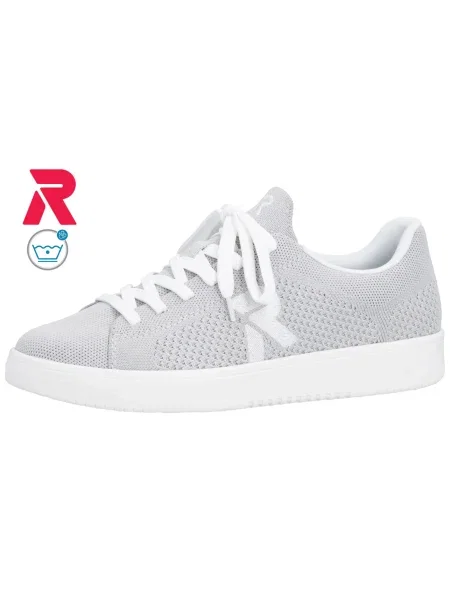 Rieker Sport Nízke tenisky sivá biela