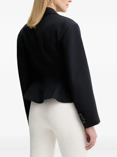 Cu peplum bluză Bally albastru