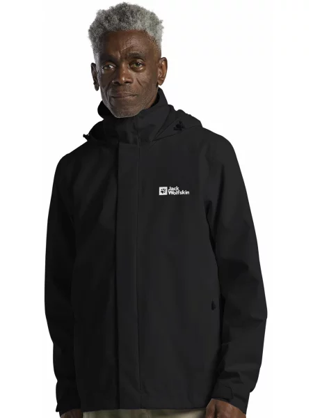 Вітровка Jack Wolfskin чорний