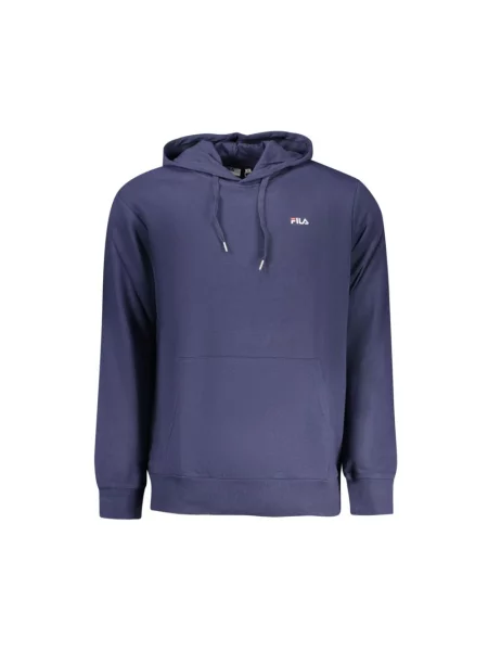 Bluza z kapturem Fila z kapturem niebieska